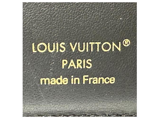 Louis Vuitton Tri-fold Wallet in Taurillon Leather Black - view 7