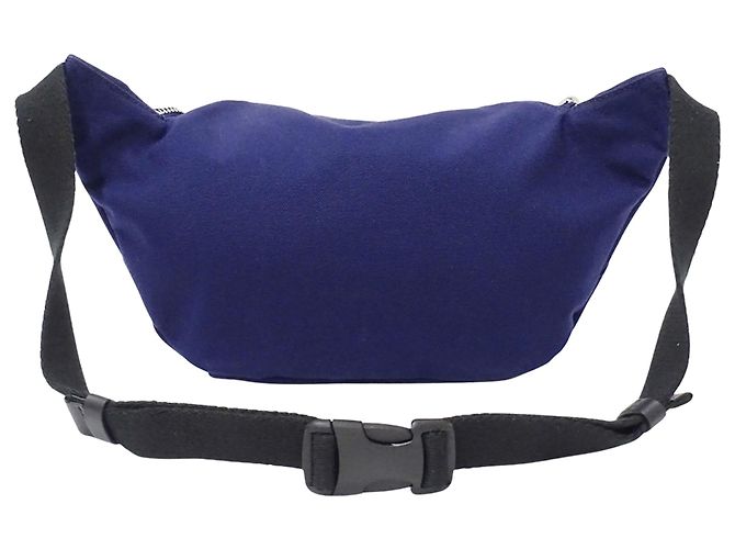 Borsa Sling Loewe in tela blu navy - vista 2