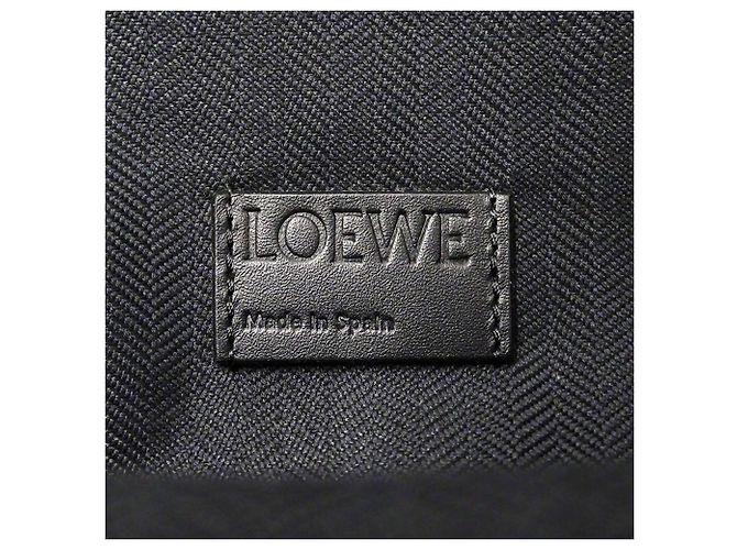 Borsa Sling Loewe in tela blu navy - vista 6