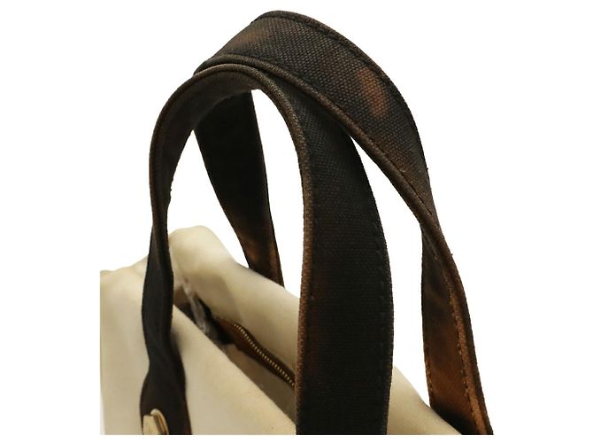 Bolso Tote Chanel Coco Mark Marshmallow Negro Blanco Crudo Amarillo - vista 5