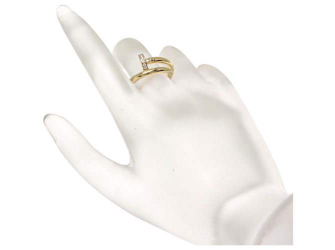Juste un Clou Anello fede Cartier in oro giallo 18K e diamanti - vista 7