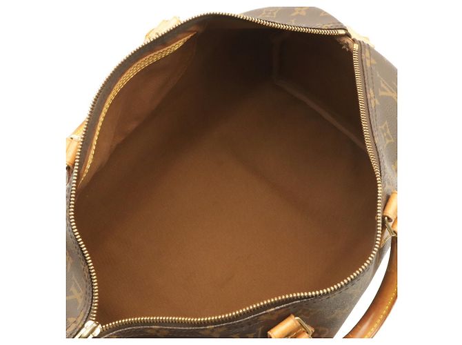 Sac à main Louis Vuitton Monogram Speedy 40 Marron Monogramme - vue 7