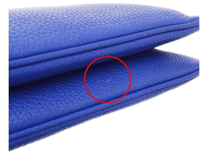 Prada Schultertasche aus blauem Leder - Ansicht 9
