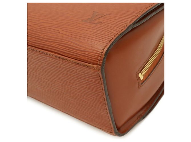 Borsa Louis Vuitton Epi Pont Neuf Marrone - vista 4