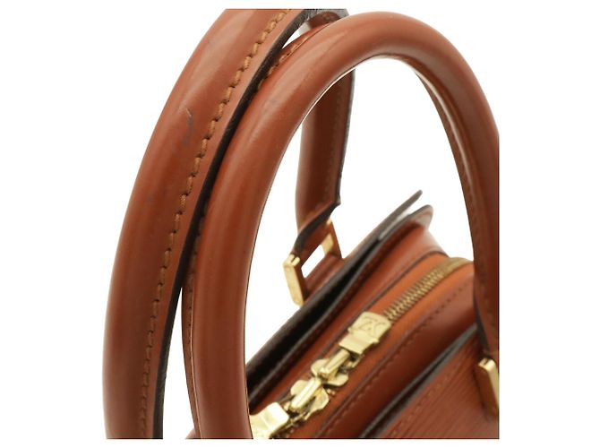 Borsa Louis Vuitton Epi Pont Neuf Marrone - vista 6