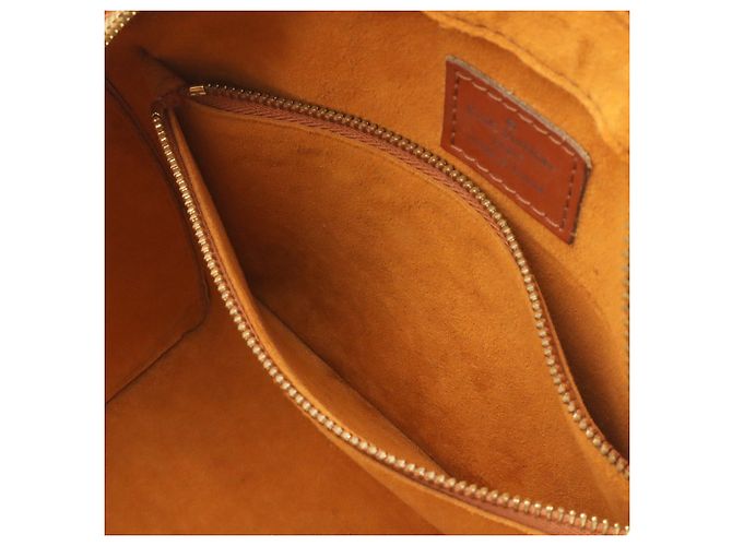 Borsa Louis Vuitton Epi Pont Neuf Marrone - vista 9