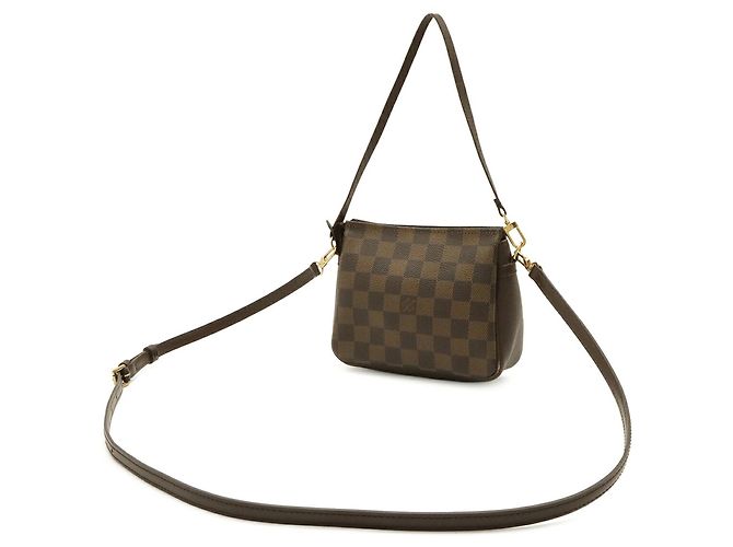 Trousse de maquillage Louis Vuitton Damier Marron Noir Damier ebène - vue 3