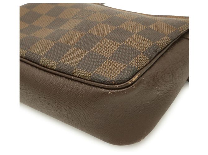 Trousse de maquillage Louis Vuitton Damier Marron Noir Damier ebène - vue 4