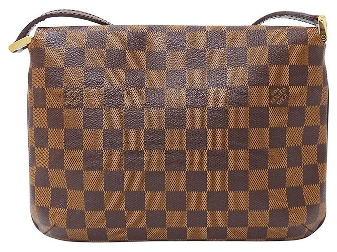 Borsa a tracolla Louis Vuitton Damier Canvas Marrone - vista 2