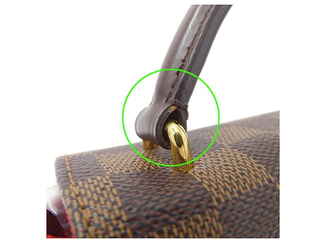 Borsa a tracolla Louis Vuitton Damier Canvas Damier ebene - vista 12