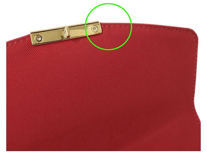 Borsa a tracolla Louis Vuitton Damier Canvas Damier ebene - vista 8