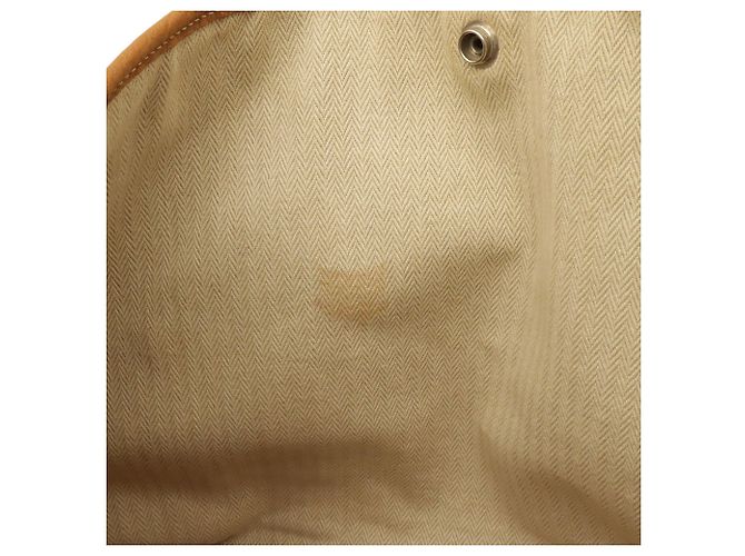 Hermès Borsa Tote Hermes Garden PM Marrone Giallo - vista 8