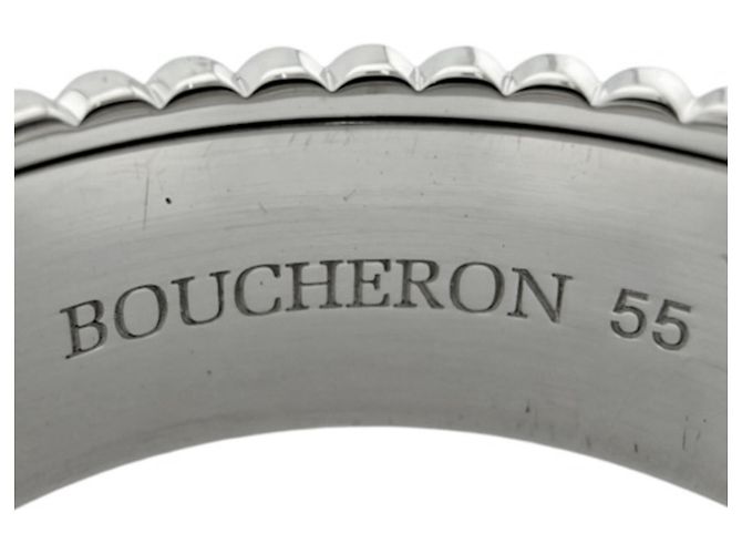 Anillo Boucheron Quatre Black Band Negro Blanco - vista 5