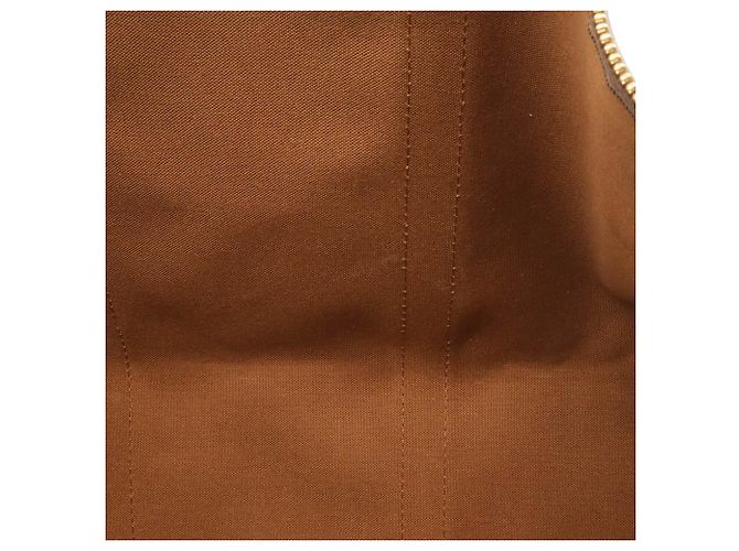 Bolso Boston Louis Vuitton Monogram Keepall 55 Castaño Monograma - vista 9