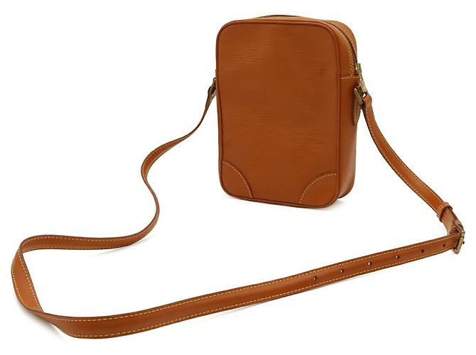Louis Vuitton Epi Danube Schultertasche Pochette Braun - Ansicht 3