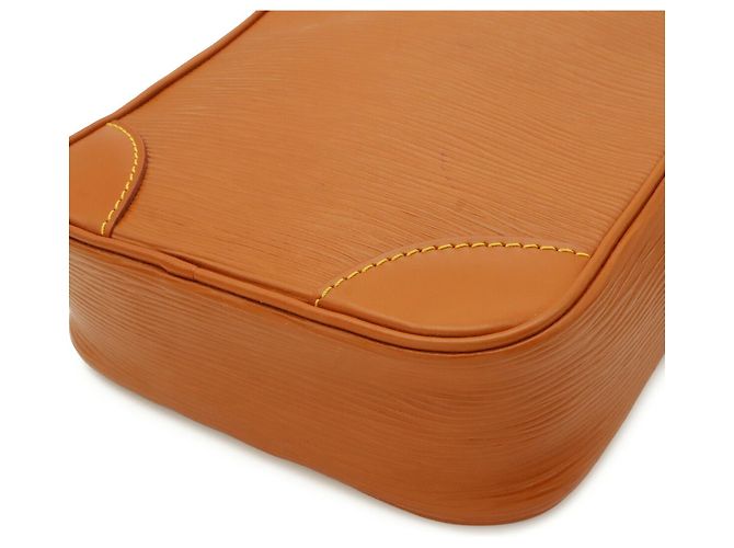 Louis Vuitton Epi Danube Schultertasche Pochette Braun - Ansicht 4
