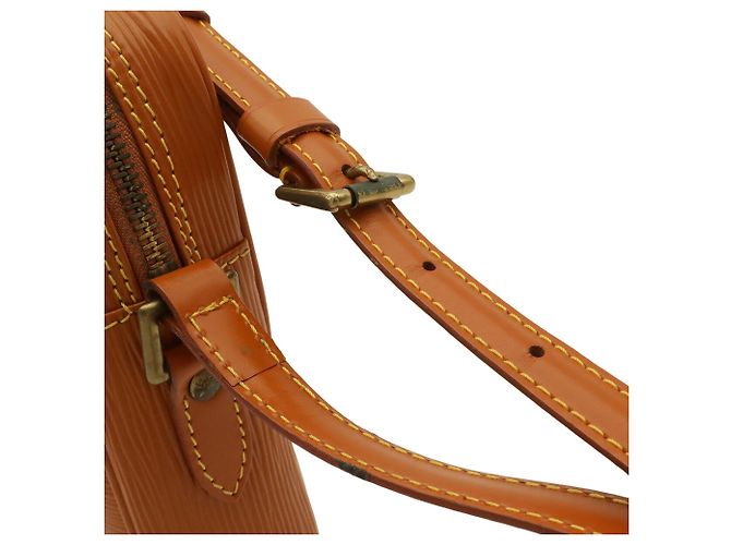 Louis Vuitton Epi Danube Schultertasche Pochette Braun - Ansicht 5