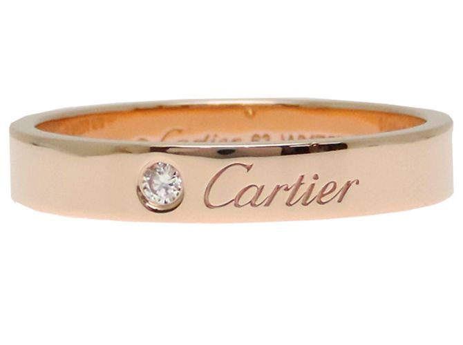 Cartier Ring aus 18K Roségold mit Diamant - Ansicht 4