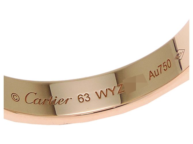 Cartier Ring aus 18K Roségold mit Diamant - Ansicht 5