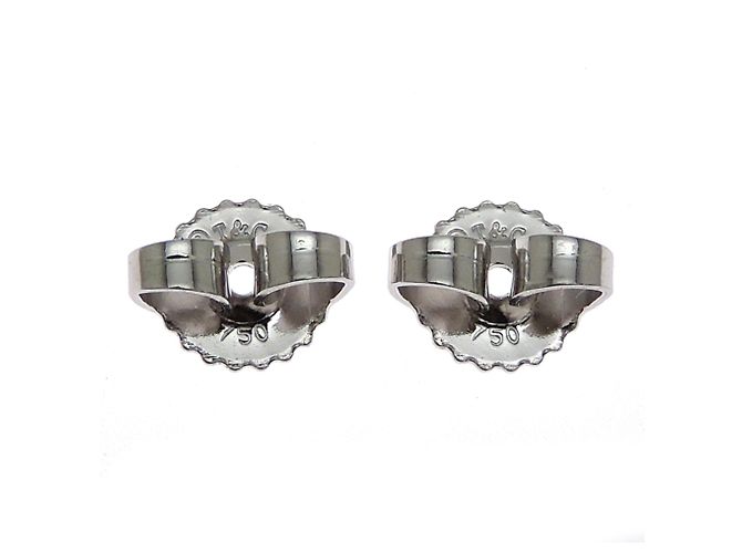 Autre Marque Pendientes de botón Tiffany & Co. 750WG Sentimental Heart - vista 7