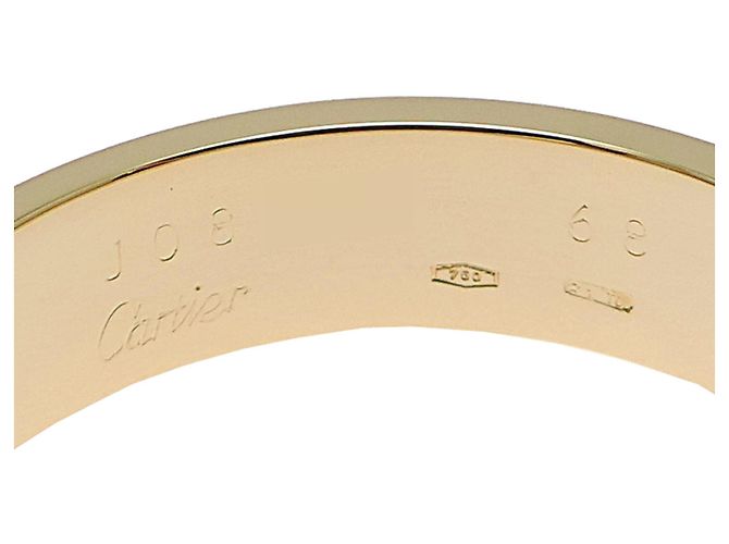 Anello Cartier Love da uomo in oro giallo 18K - vista 5