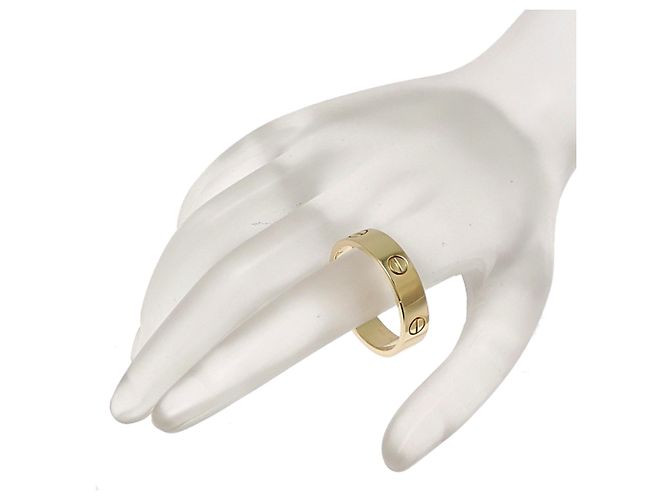 Anello Cartier Love da uomo in oro giallo 18K - vista 7