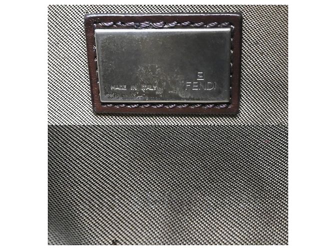Mini borsa a mano Fendi da donna Marrone Beige - vista 8
