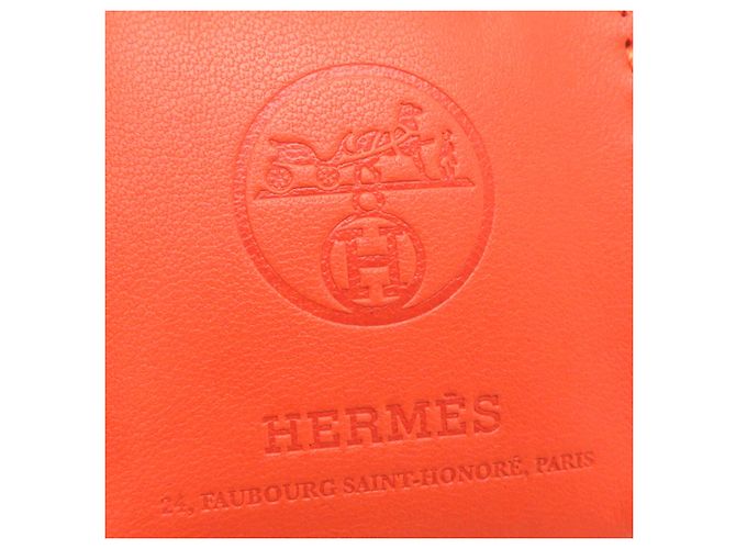 Hermès Charm per borsa Hermes in Feu Rosso - vista 4
