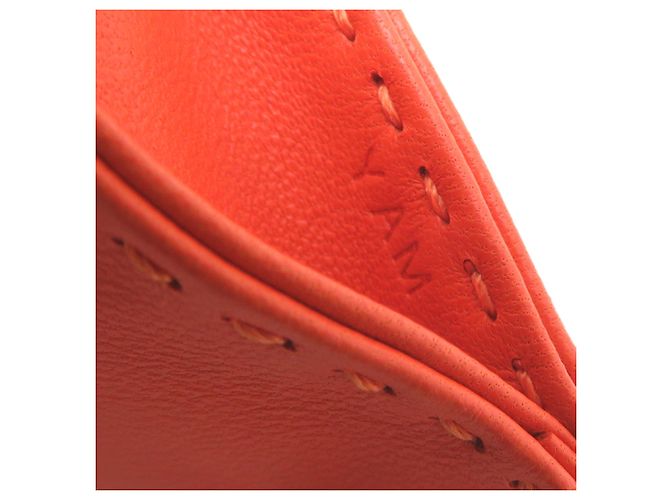 Hermès Charm per borsa Hermes in Feu Rosso - vista 6