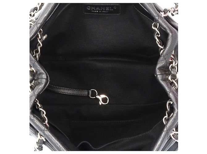 Sac cabas Chanel Coco Mark Matelassé Noir - vue 6