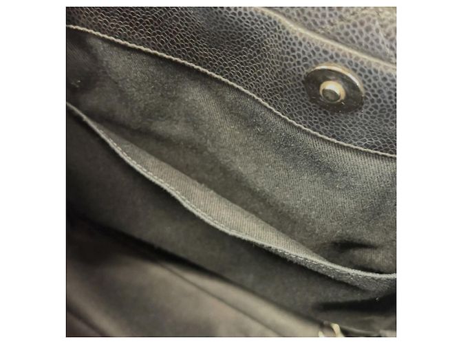 Sac cabas Chanel Coco Mark Matelassé Noir - vue 8