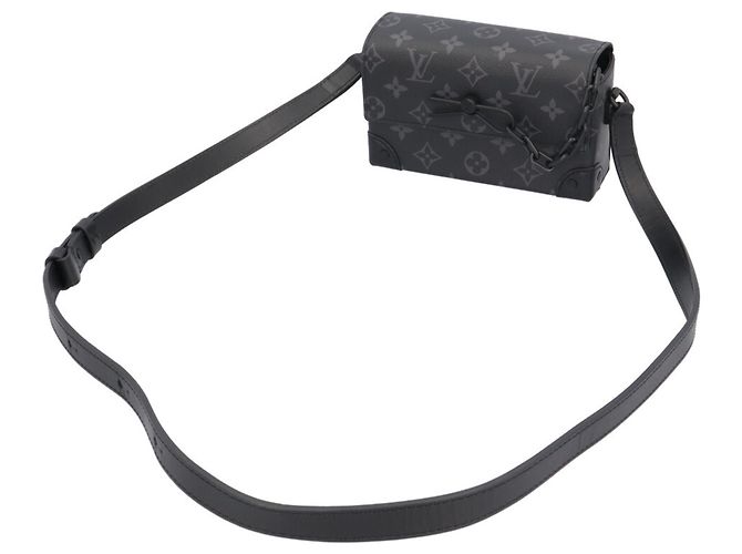 Louis Vuitton Steamer Wearable Wallet Monogram Eclipse Brown Black Multiple colors - view 10