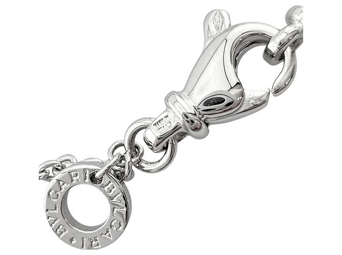 Bulgari Collar Bvlgari de oro blanco 18K y ónix Negro - vista 6