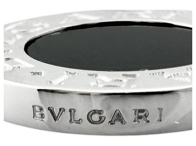 Bulgari Collar Bvlgari de oro blanco 18K y ónix Negro - vista 7