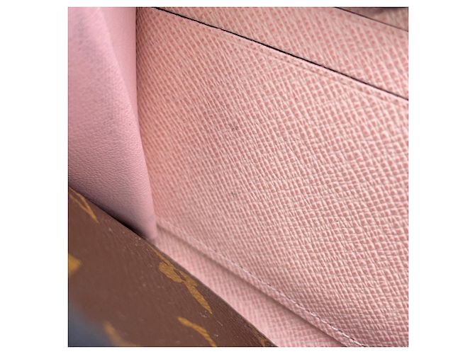 Louis Vuitton Monogram Portefeuille Clemence Long Wallet Rosa - vista 10