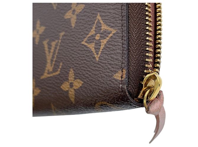 Louis Vuitton Monogram Portefeuille Clemence Long Wallet Rosa - vista 5