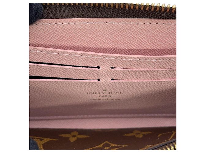 Louis Vuitton Monogram Portefeuille Clemence Long Wallet Rosa - vista 8