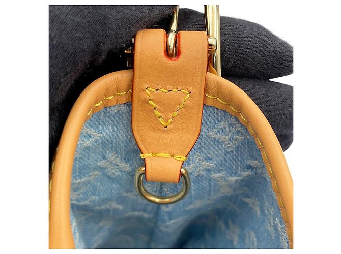 Louis Vuitton Monogram Denim Schultertasche - Ansicht 11