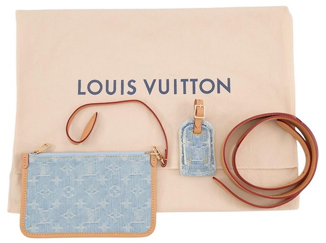 Louis Vuitton Monogram Denim Schultertasche - Ansicht 16