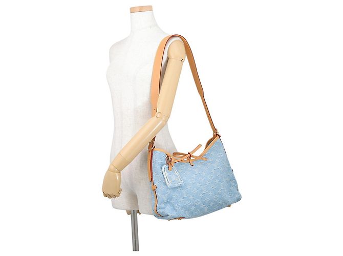 Louis Vuitton Monogram Denim Schultertasche - Ansicht 4