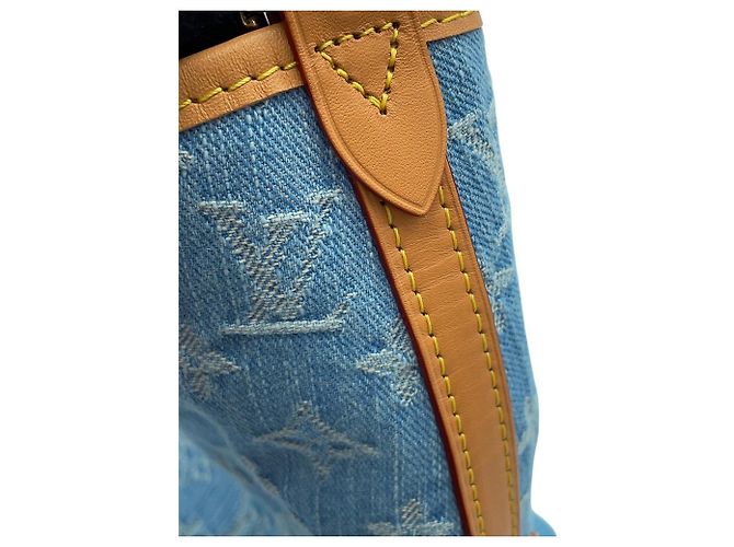 Louis Vuitton Monogram Denim Schultertasche - Ansicht 7