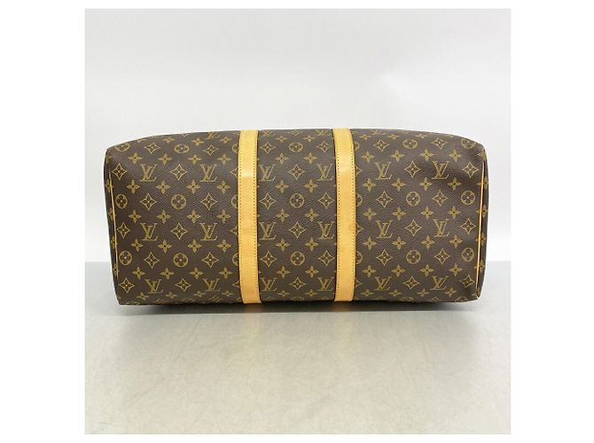 Borsa Boston Louis Vuitton Monogram Keepall 50 Marrone - vista 3