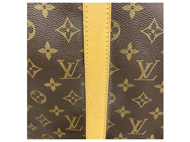Borsa Boston Louis Vuitton Monogram Keepall 50 Marrone - vista 8