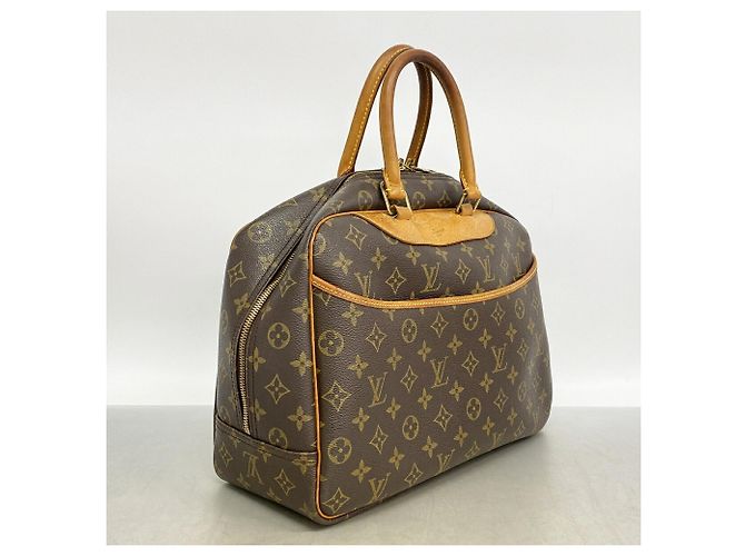 Borsa Louis Vuitton Monogram Deauville Marrone - vista 2