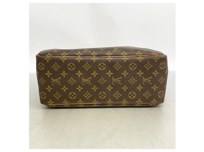 Borsa Louis Vuitton Monogram Deauville Marrone - vista 3