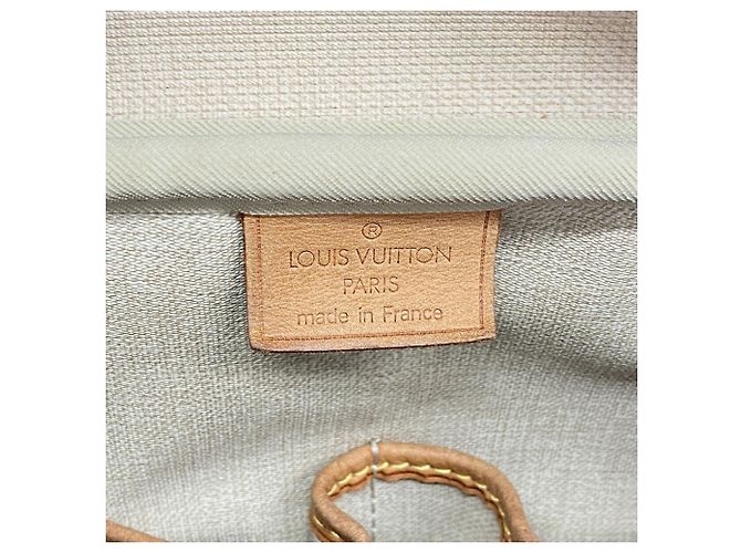 Borsa Louis Vuitton Monogram Deauville Marrone - vista 5