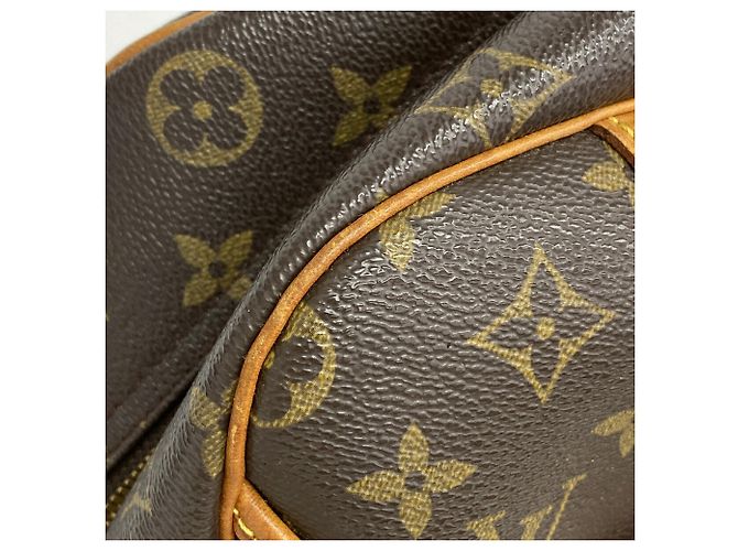Borsa Louis Vuitton Monogram Deauville Marrone - vista 6