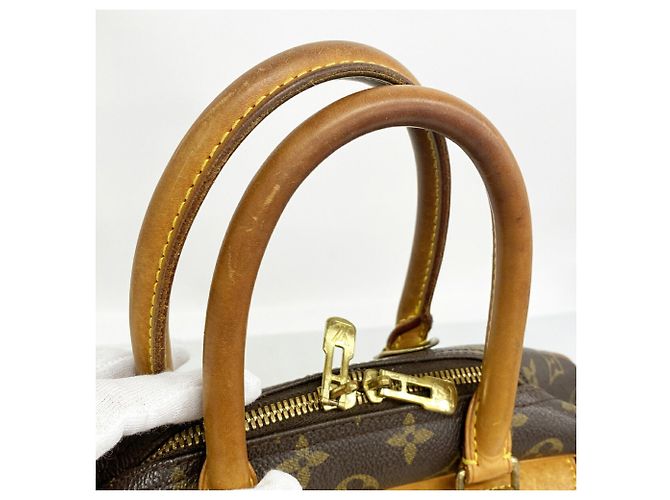 Borsa Louis Vuitton Monogram Deauville Marrone - vista 8