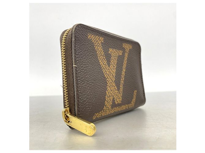 Monedero Zippy Monogram Giant Louis Vuitton Castaño - vista 2