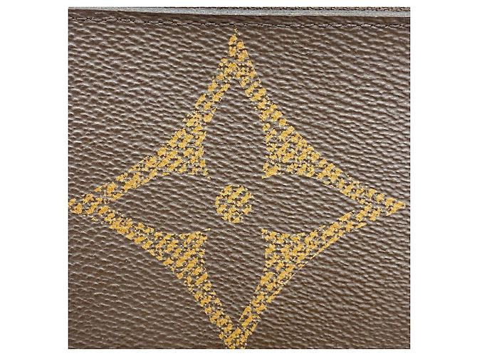 Monedero Zippy Monogram Giant Louis Vuitton Castaño - vista 7